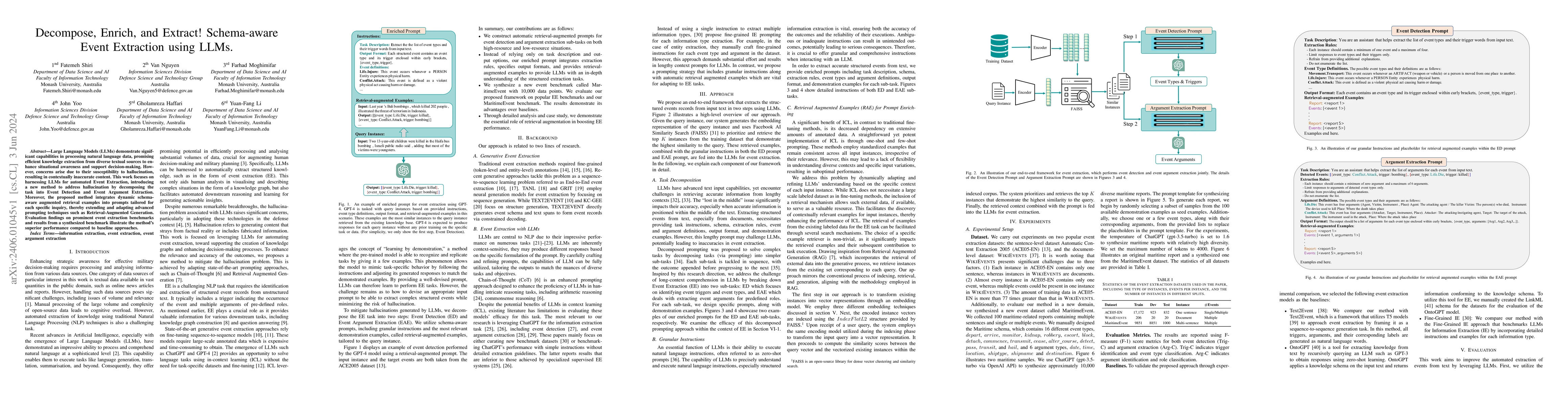Thumbnail for Decompose, Enrich, and Extract! Schema-aware Event Extraction using LLMs