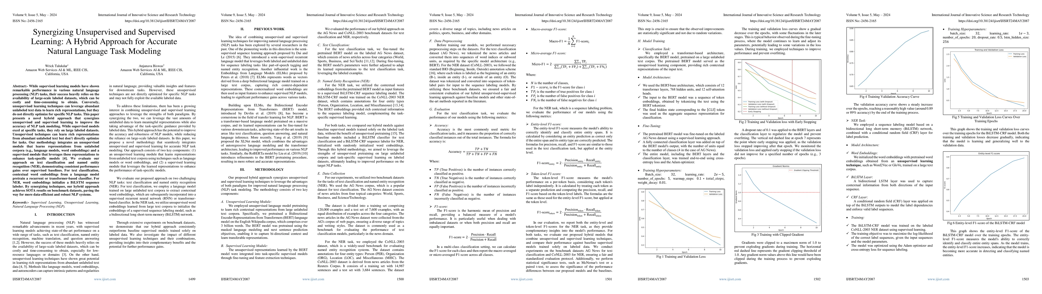 Thumbnail for Synergizing Unsupervised and Supervised Learning: A Hybrid Approach for
  Accurate Natural Language Task Modeling