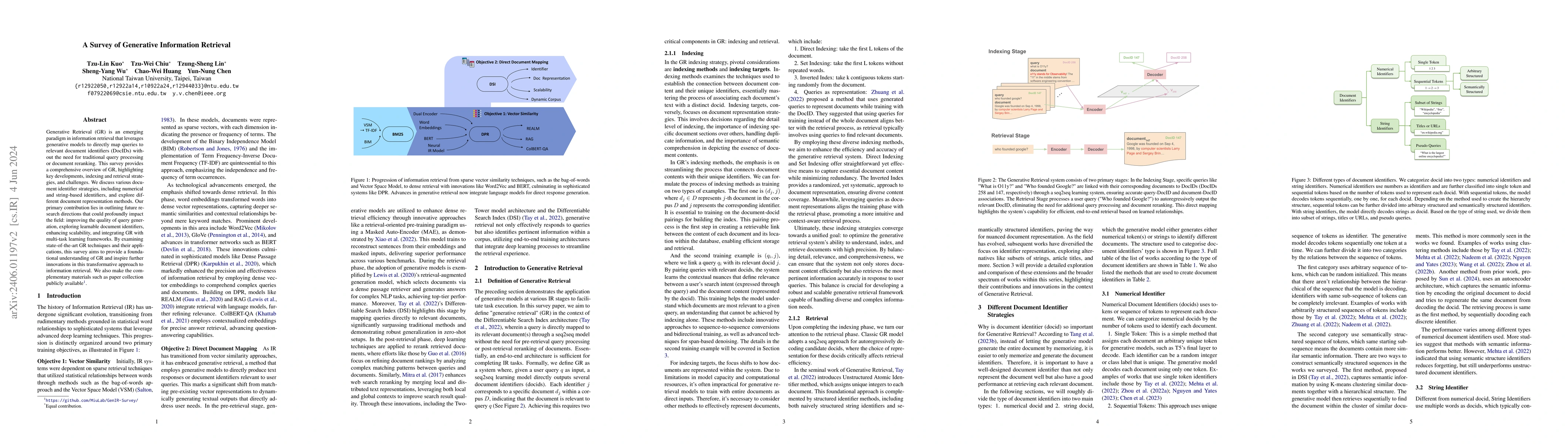 Thumbnail for A Survey of Generative Information Retrieval