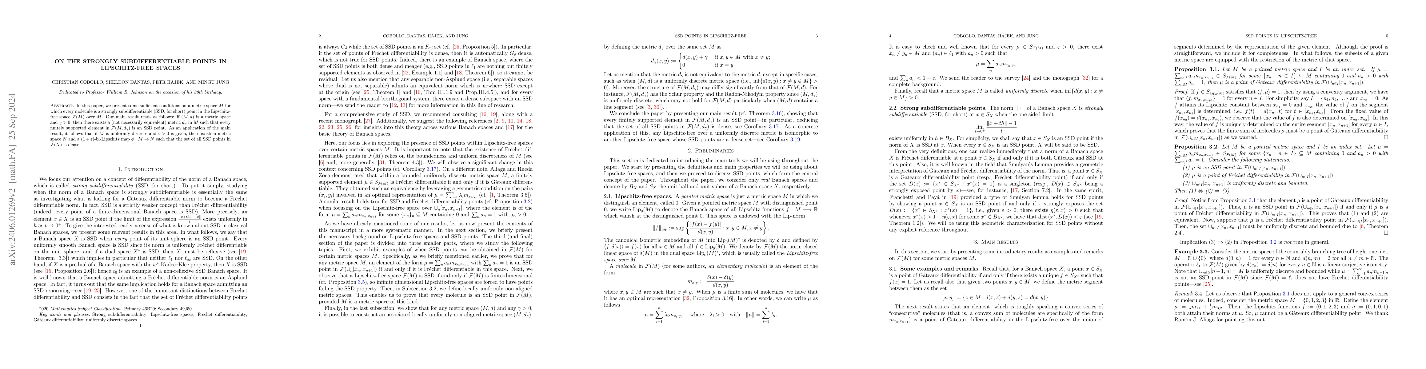 Thumbnail for On the strongly subdifferentiable points in Lipschitz-free spaces