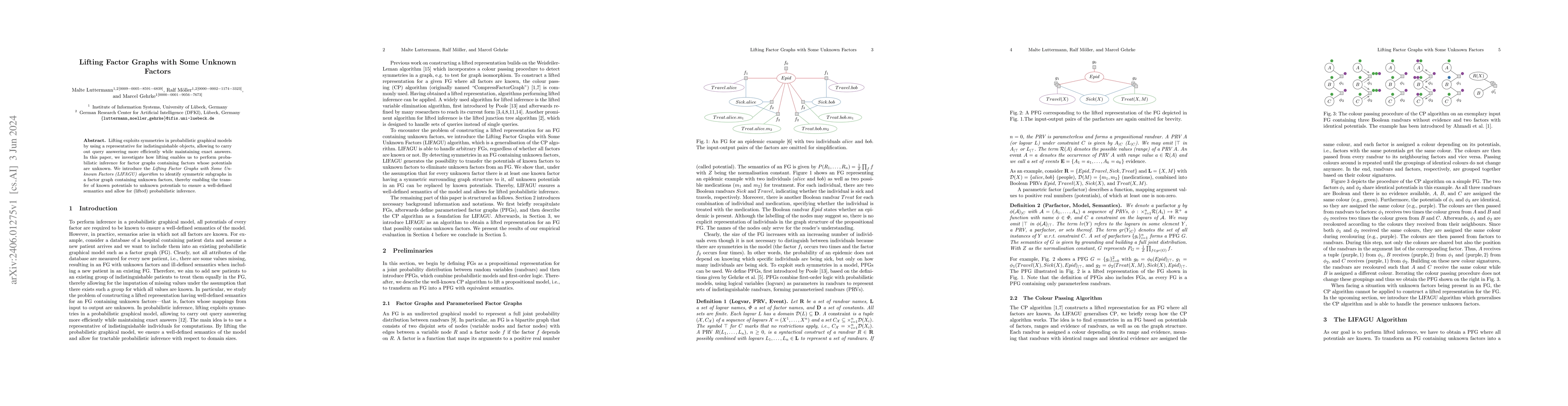 Thumbnail for Lifting Factor Graphs with Some Unknown Factors