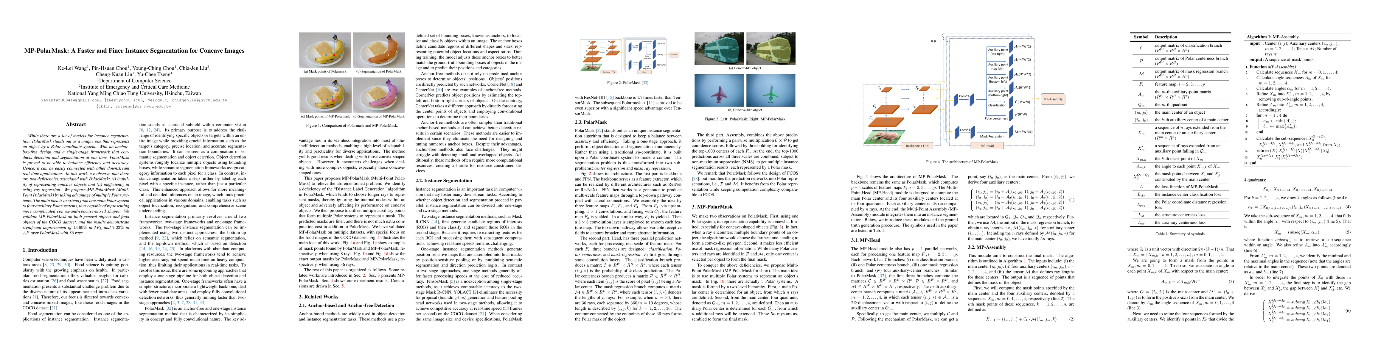Thumbnail for MP-PolarMask: A Faster and Finer Instance Segmentation for Concave
  Images