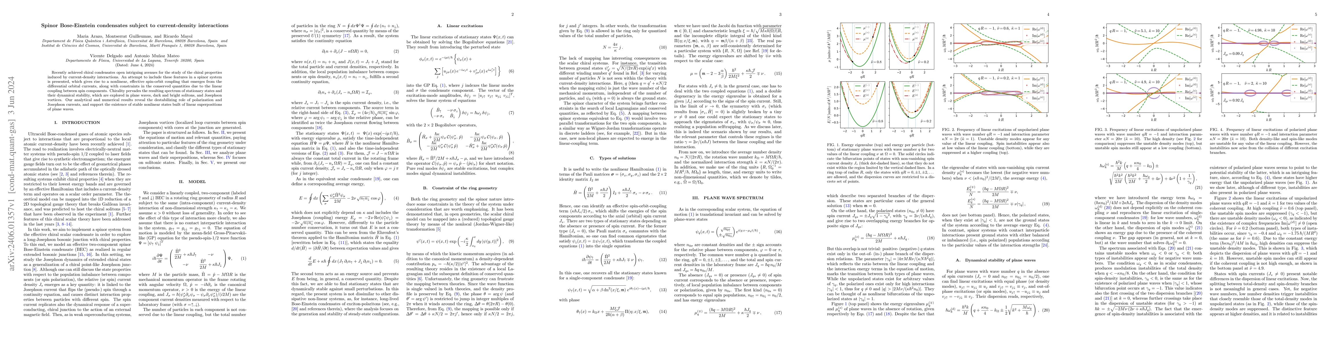 Thumbnail for Spinor Bose-Einstein condensates subject to current-density interactions