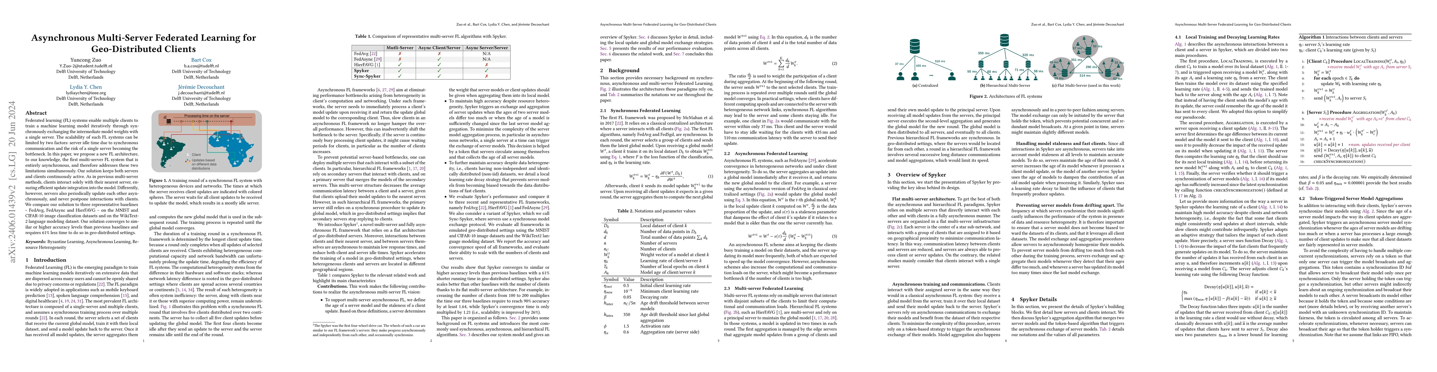 Thumbnail for Asynchronous Multi-Server Federated Learning for Geo-Distributed Clients