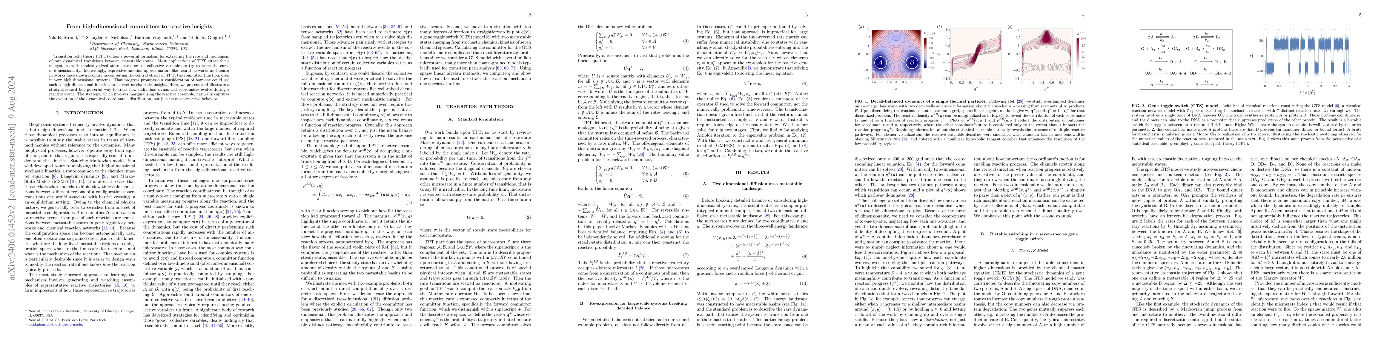 Thumbnail for From high-dimensional committors to reactive insights
