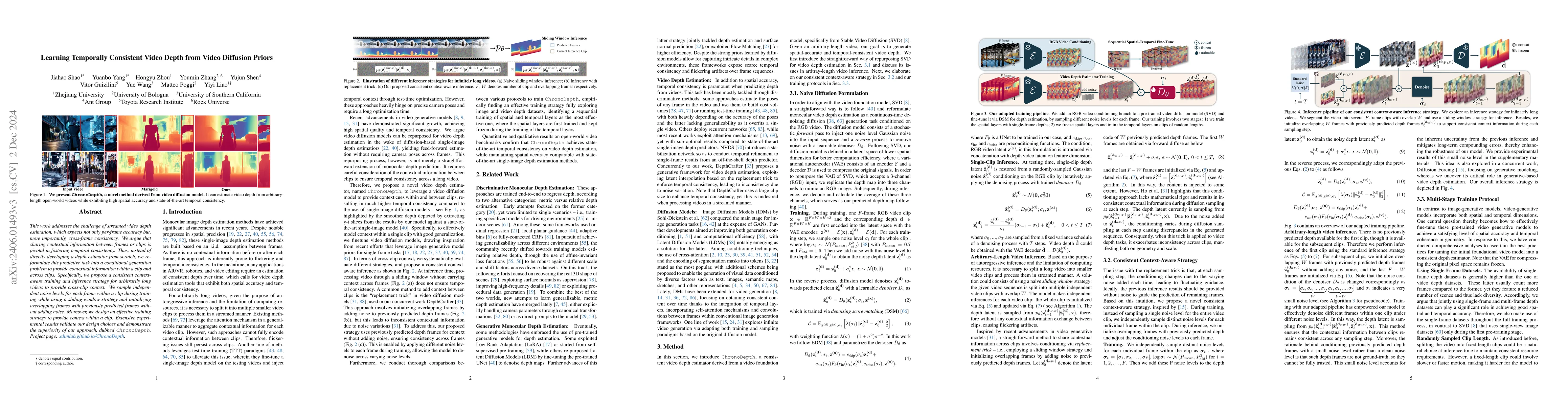 Thumbnail for Learning Temporally Consistent Video Depth from Video Diffusion Priors