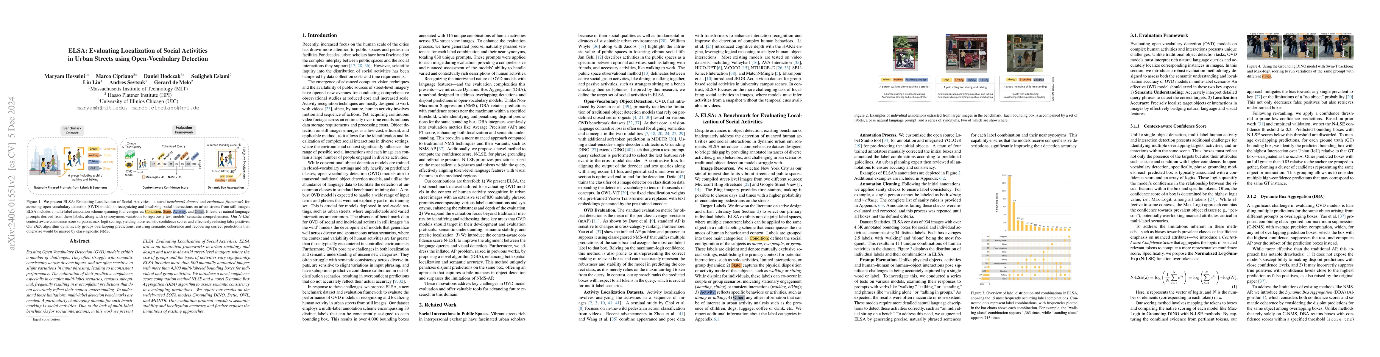 Thumbnail for ELSA: Evaluating Localization of Social Activities in Urban Streets