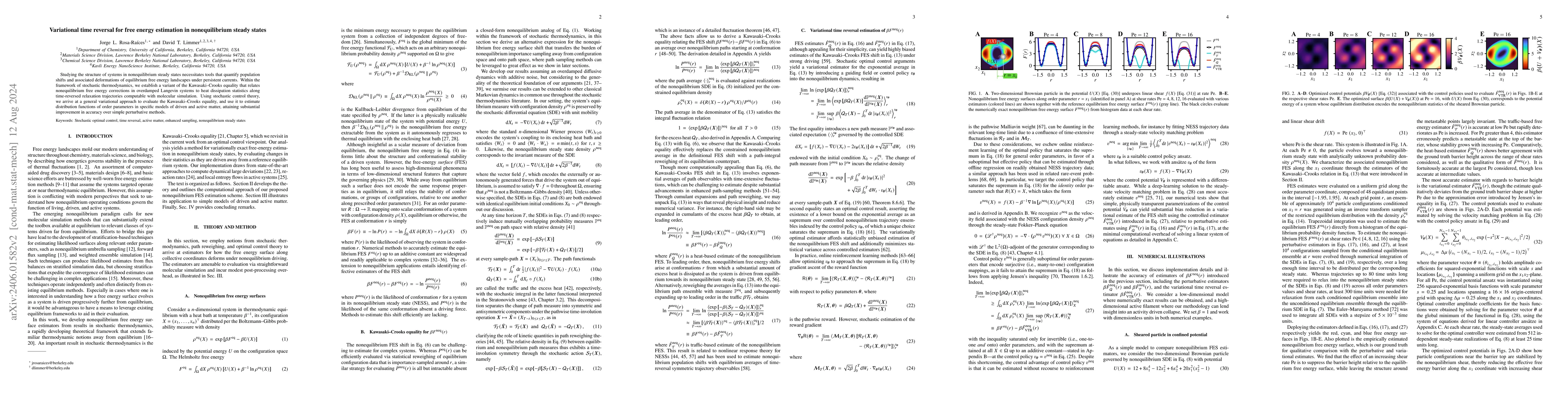 Thumbnail for Variational time reversal for free energy estimation in nonequilibrium
  steady states