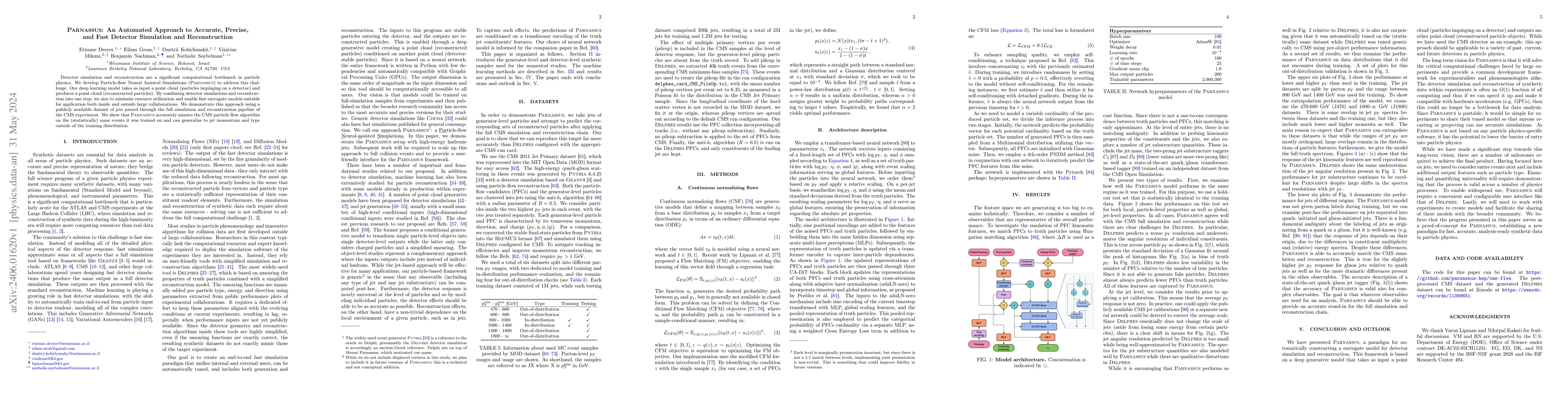 Thumbnail for Parnassus: An Automated Approach to Accurate, Precise, and Fast Detector
  Simulation and Reconstruction