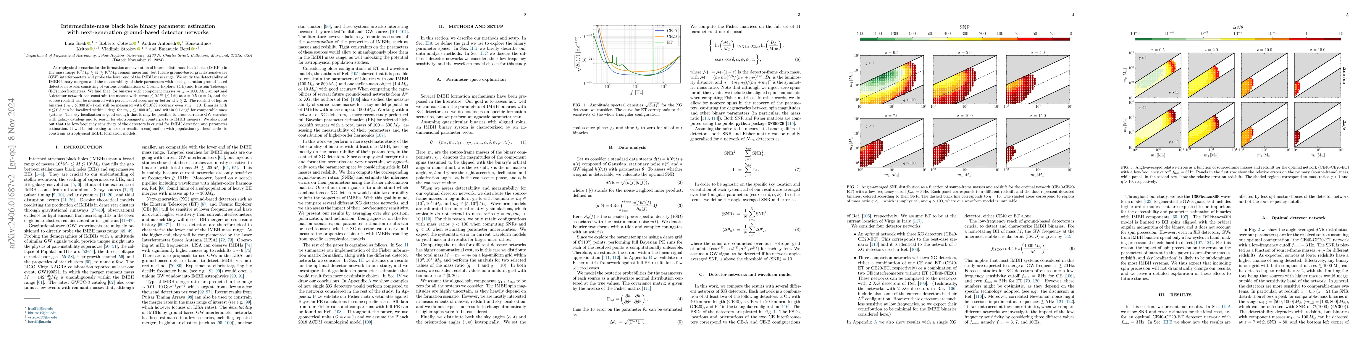 Thumbnail for Intermediate-mass black hole binary parameter estimation with
  next-generation ground-based detector networks