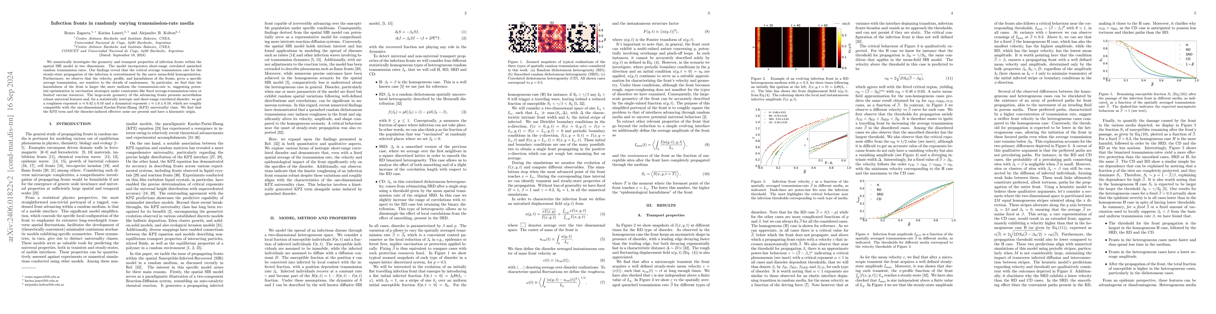 Thumbnail for Infection fronts in randomly varying transmission-rate media