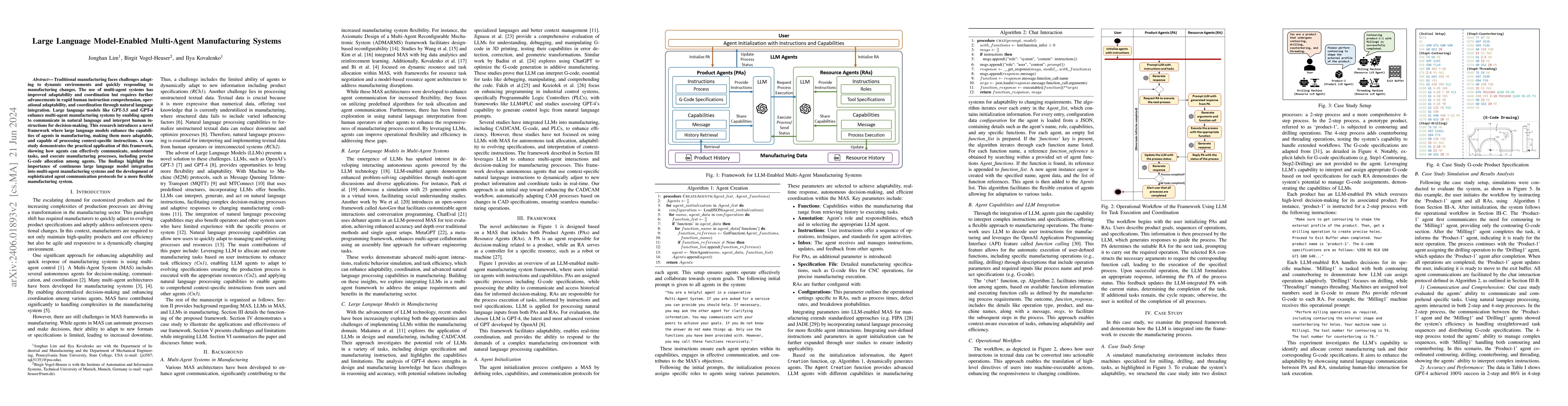 Thumbnail for Large Language Model-Enabled Multi-Agent Manufacturing Systems
