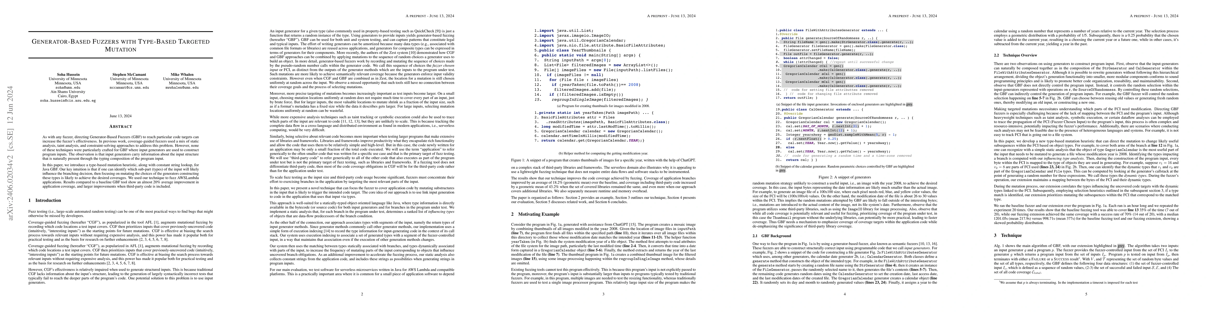 Thumbnail for Generator-Based Fuzzers with Type-Based Targeted Mutation
