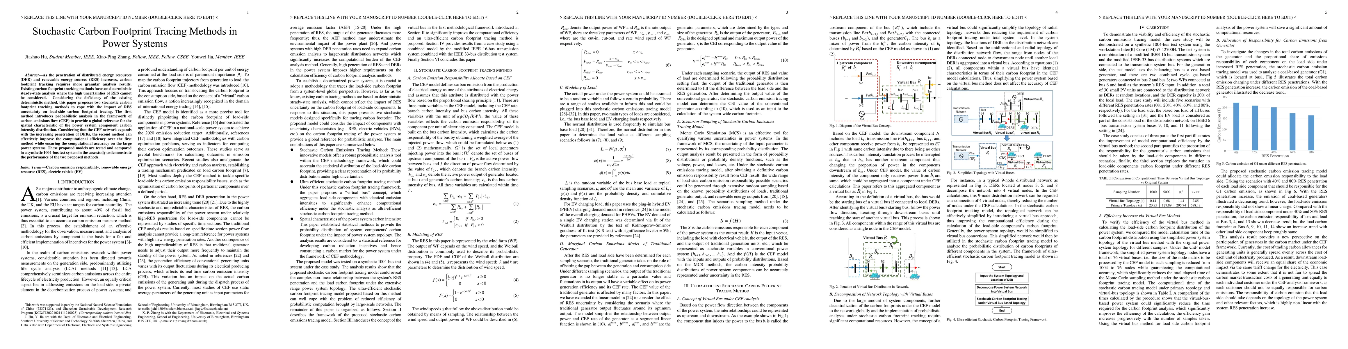 Thumbnail for Stochastic Carbon Footprint Tracing Methods in Power Systems