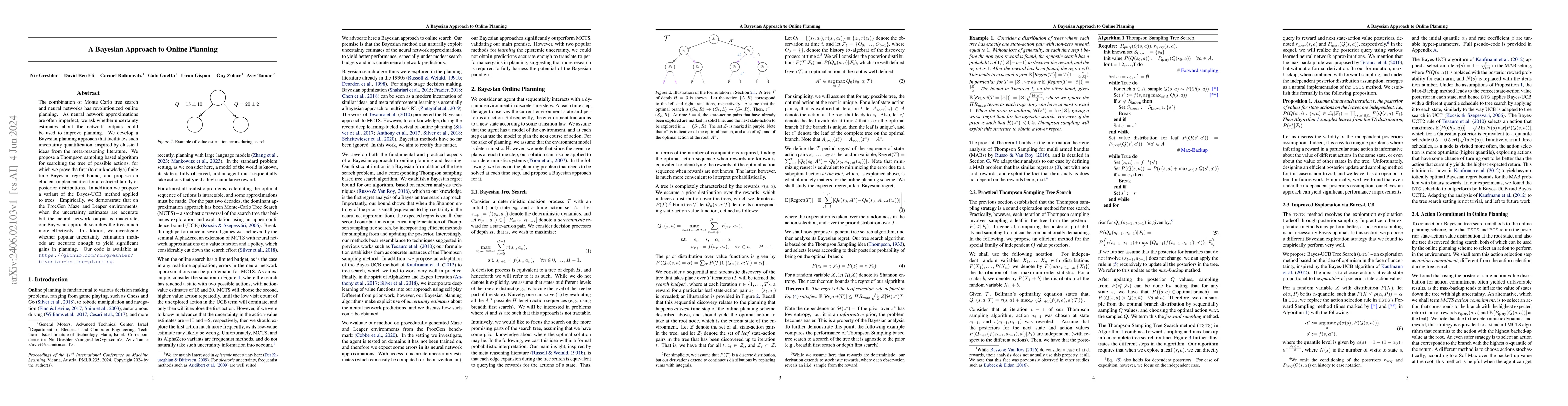 Thumbnail for A Bayesian Approach to Online Planning