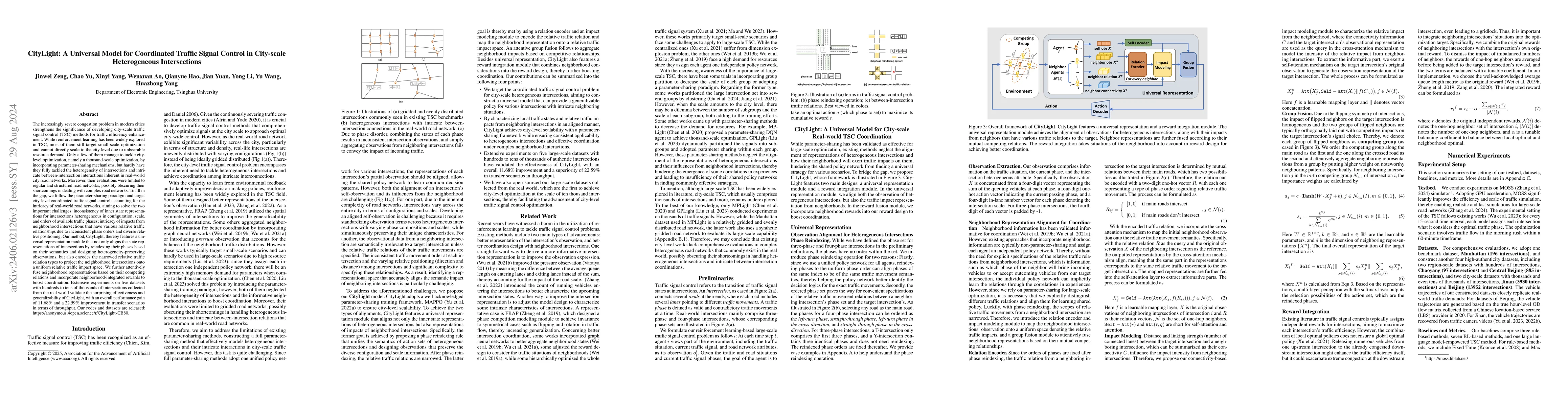 Thumbnail for CityLight: A Universal Model Towards Real-world City-scale Traffic
  Signal Control Coordination