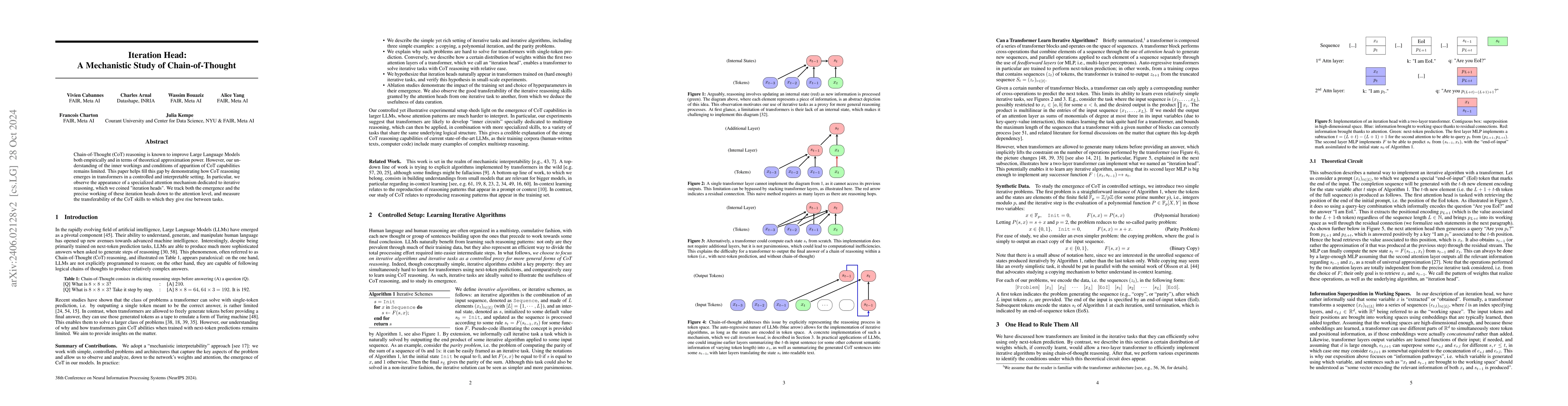 Thumbnail for Iteration Head: A Mechanistic Study of Chain-of-Thought