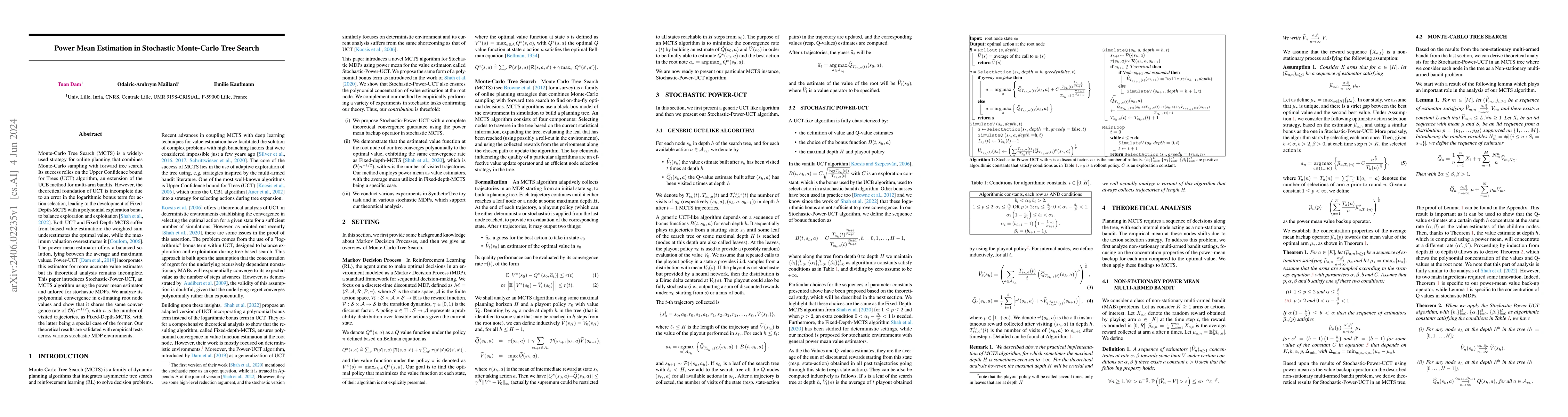 Thumbnail for Power Mean Estimation in Stochastic Monte-Carlo Tree_Search