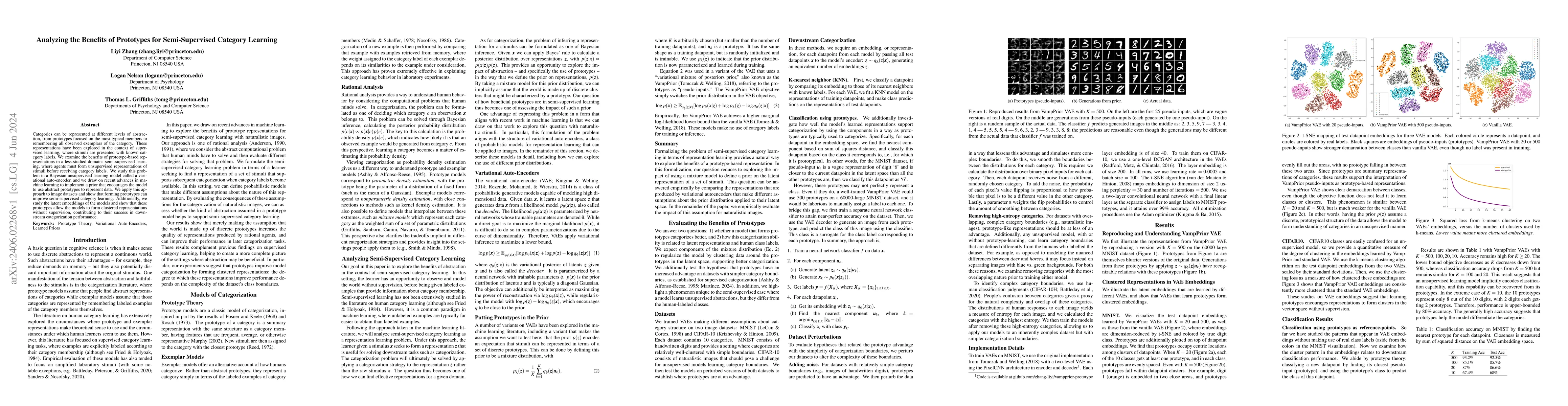 Thumbnail for Analyzing the Benefits of Prototypes for Semi-Supervised Category
  Learning