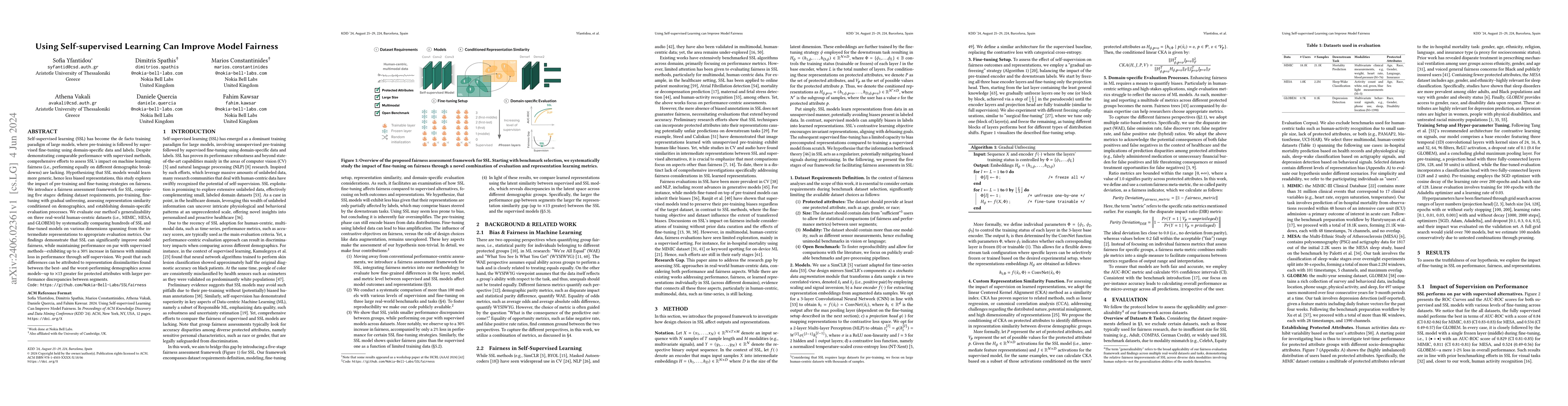 Thumbnail for Using Self-supervised Learning Can Improve Model Fairness