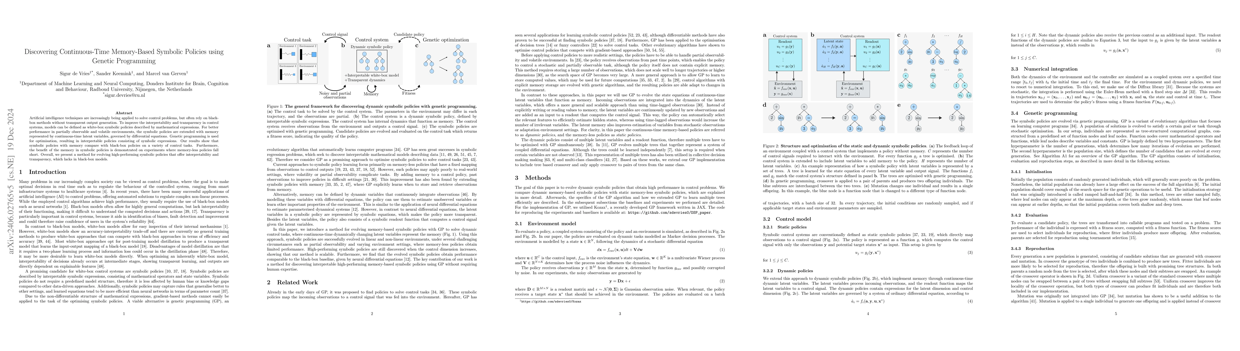Thumbnail for Discovering Dynamic Symbolic Policies with Genetic Programming