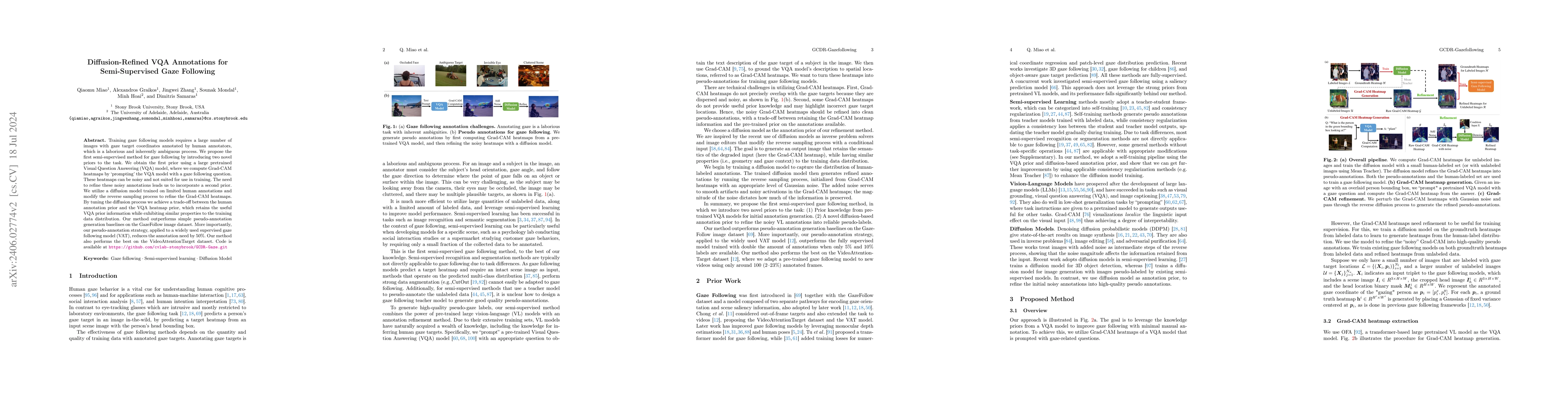 Thumbnail for Diffusion-Refined VQA Annotations for Semi-Supervised Gaze Following