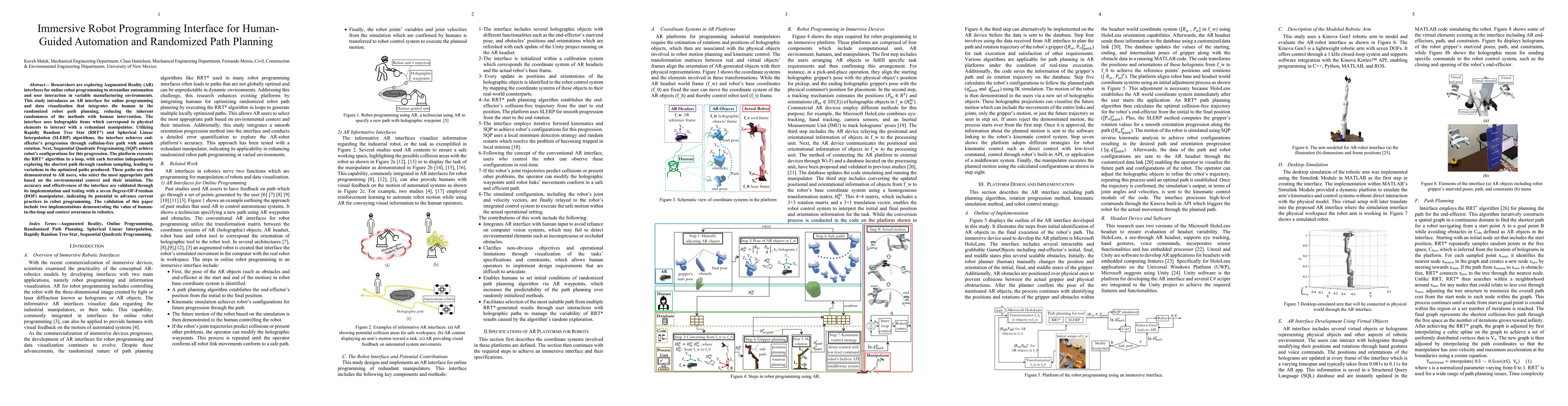 Thumbnail for Immersive Robot Programming Interface for Human-Guided Automation and
  Randomized Path Planning