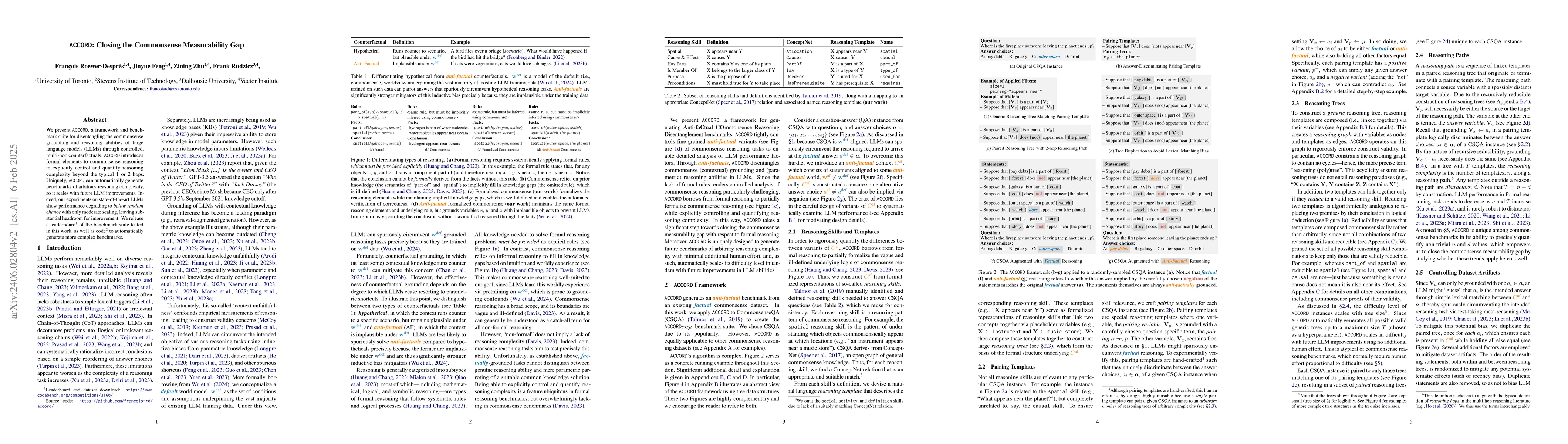 Thumbnail for $\texttt{ACCORD}$: Closing the Commonsense Measurability Gap