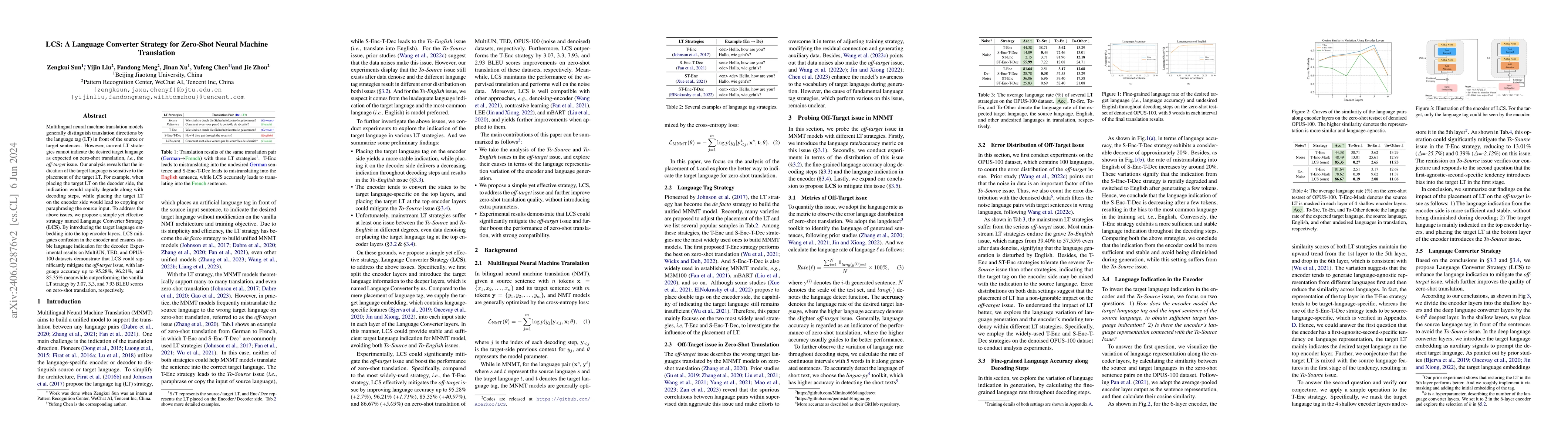 Thumbnail for LCS: A Language Converter Strategy for Zero-Shot Neural Machine
  Translation