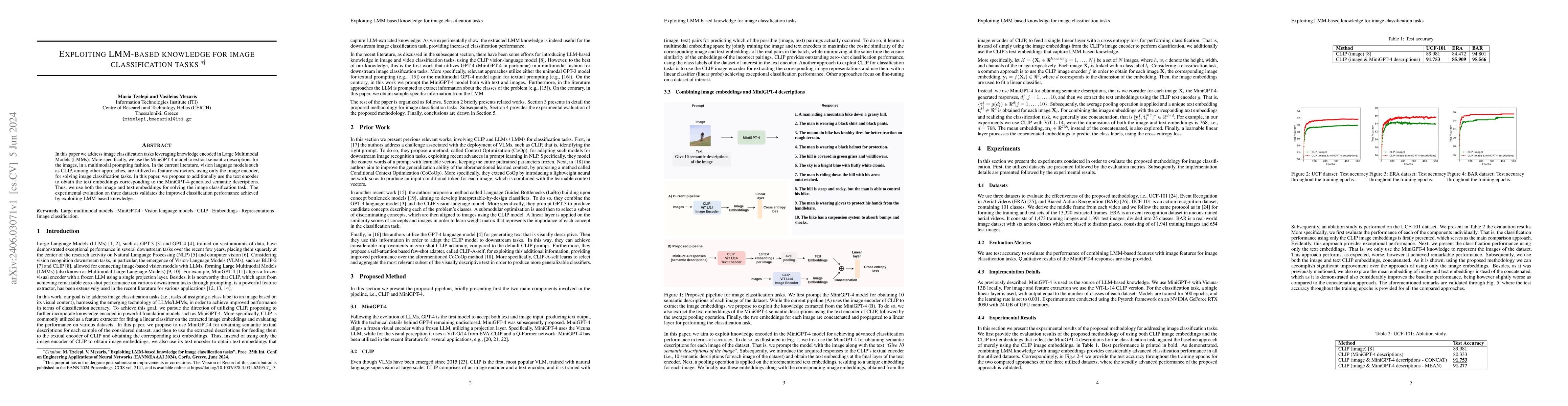 Thumbnail for Exploiting LMM-based knowledge for image classification tasks