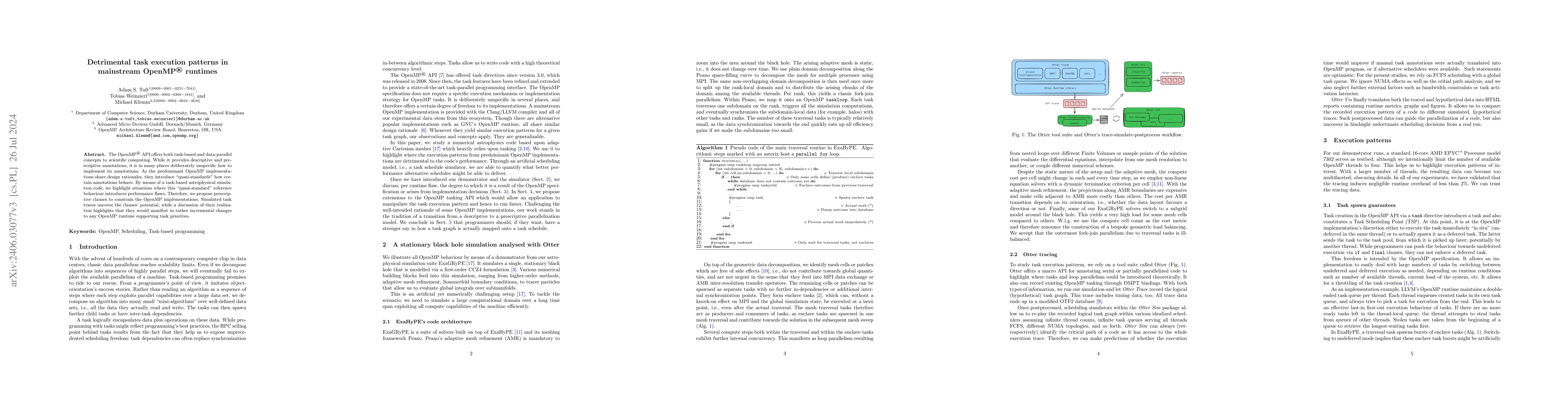 Thumbnail for Detrimental task execution patterns in mainstream OpenMP runtimes