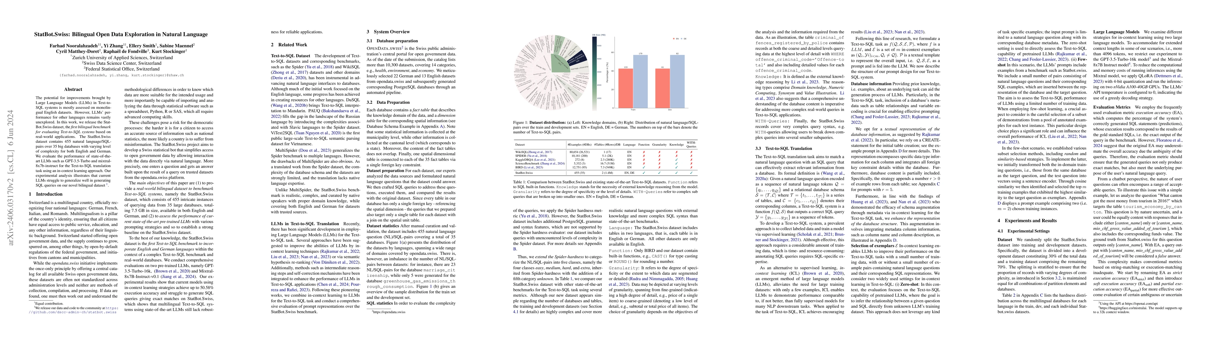 Thumbnail for StatBot.Swiss: Bilingual Open Data Exploration in Natural Language
