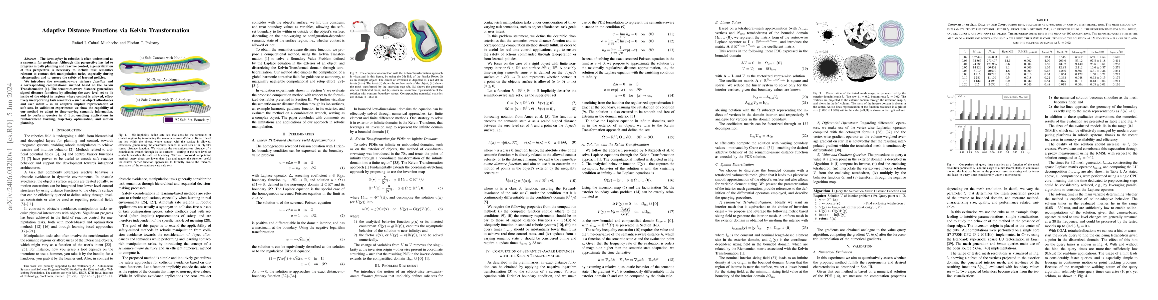 Thumbnail for Adaptive Distance Functions via Kelvin Transformation