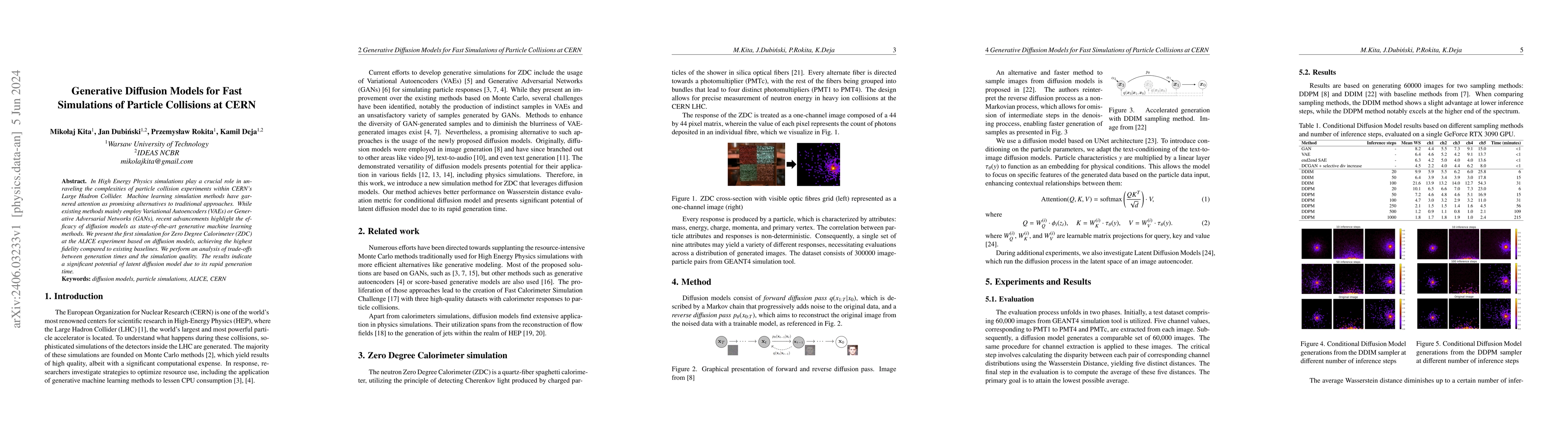 Thumbnail for Generative Diffusion Models for Fast Simulations of Particle Collisions
  at CERN