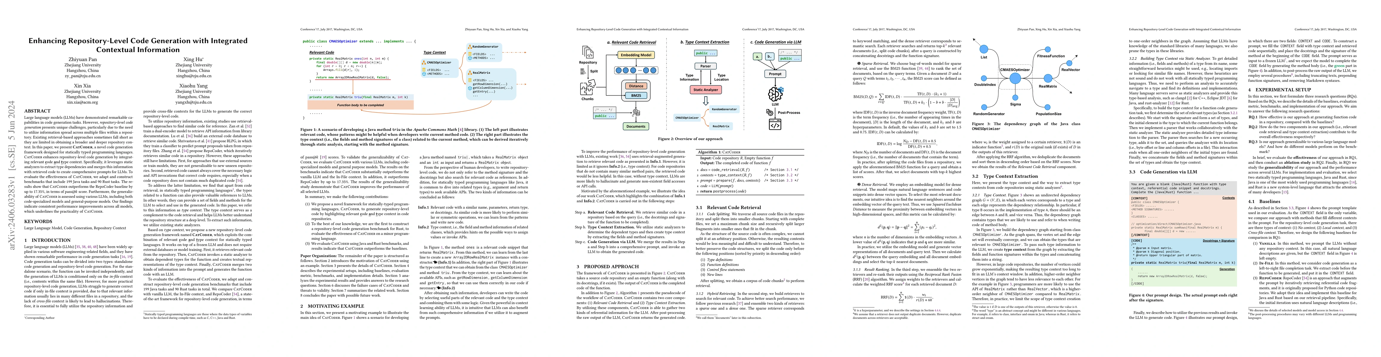 Thumbnail for Enhancing Repository-Level Code Generation with Integrated Contextual
  Information