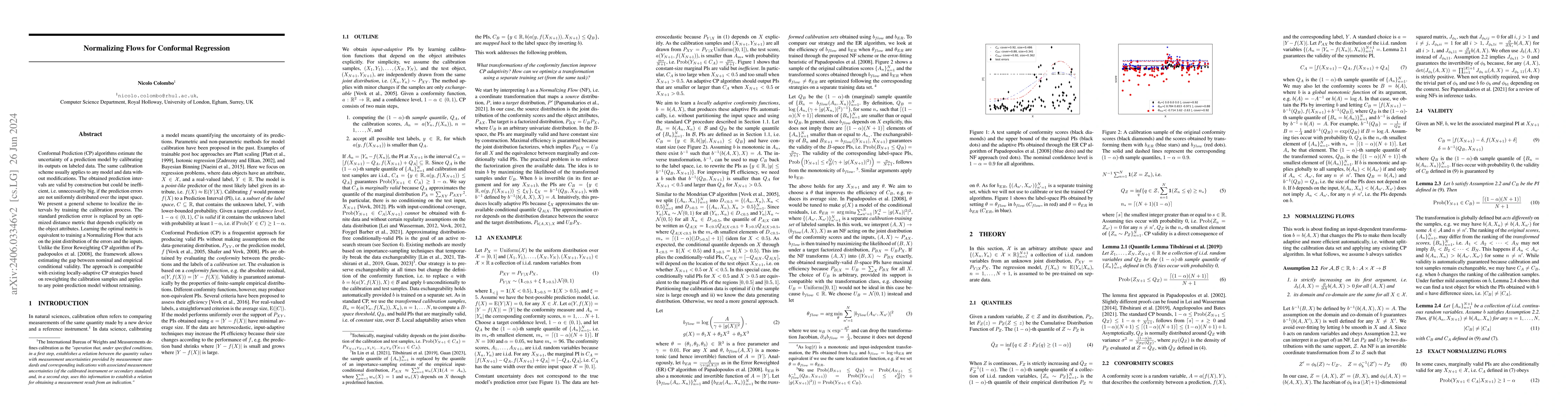 Thumbnail for Normalizing Flows for Conformal Regression