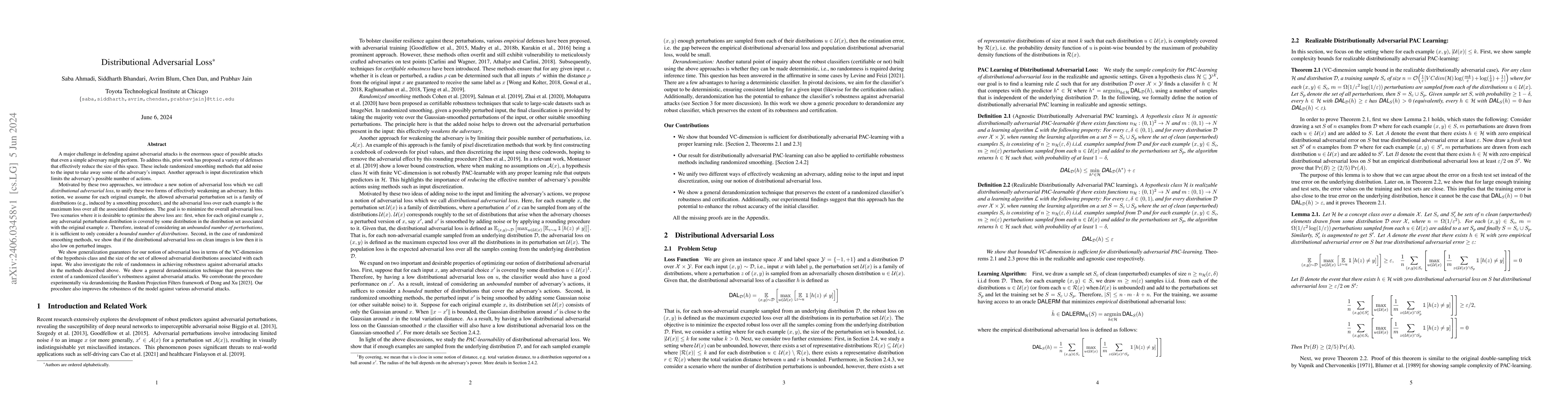 Thumbnail for Distributional Adversarial Loss