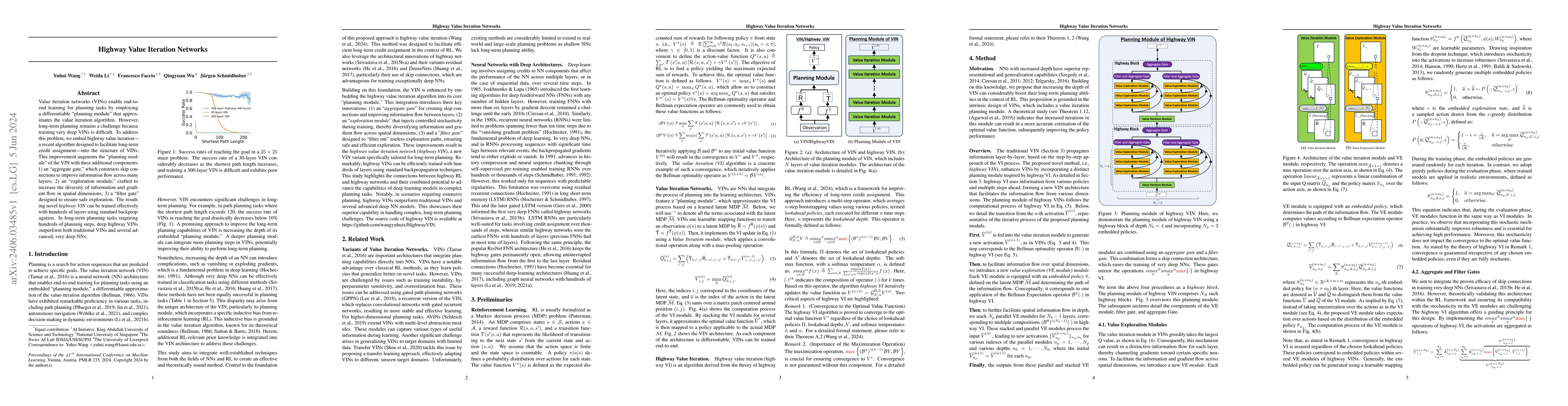Thumbnail for Highway Value Iteration Networks