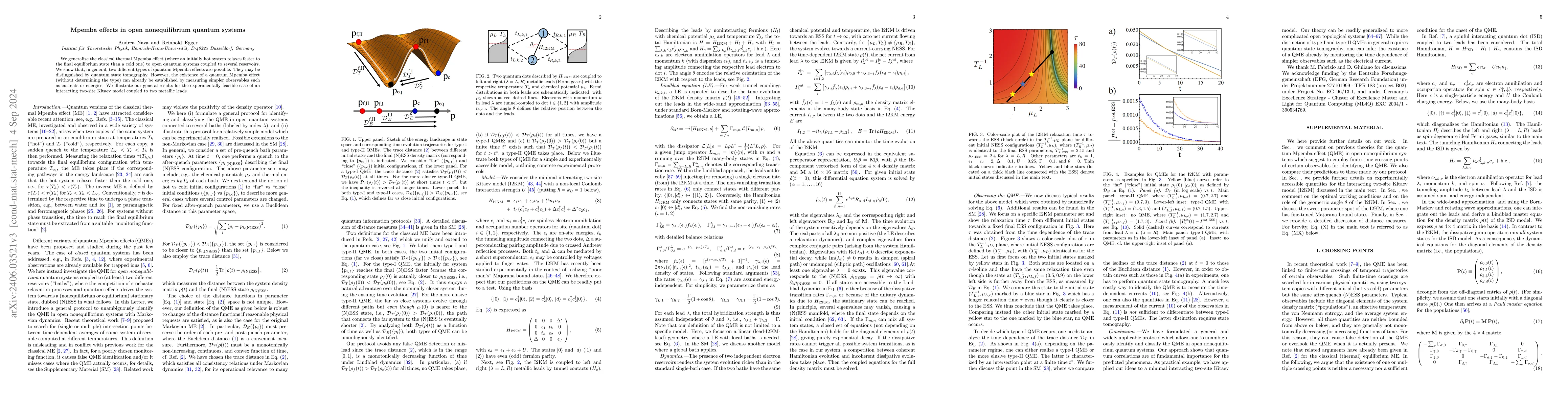 Thumbnail for Mpemba effects in open nonequilibrium quantum systems