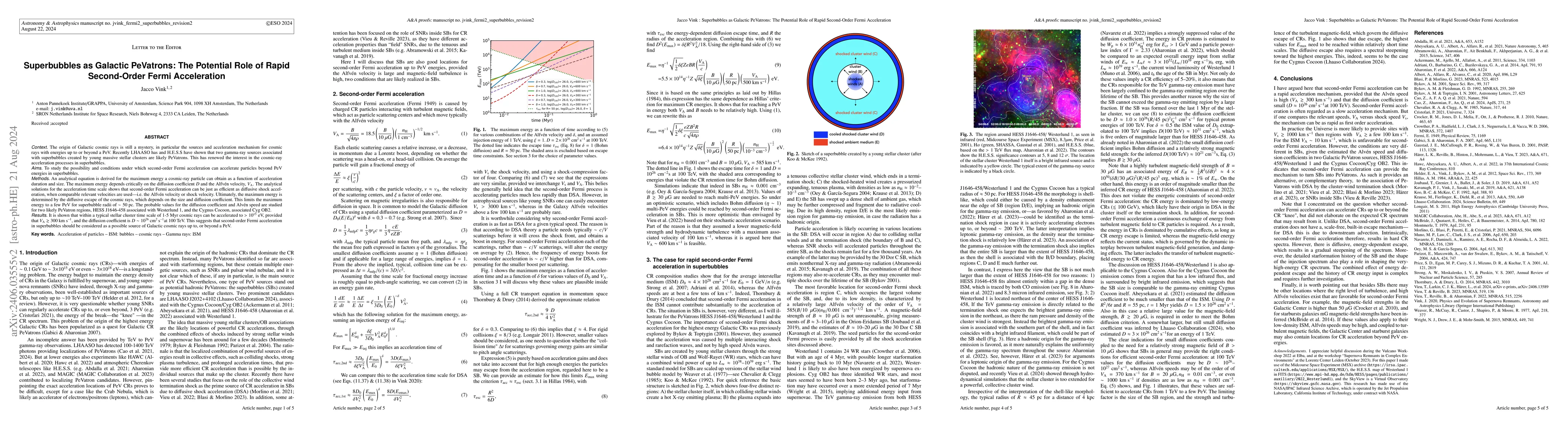 Thumbnail for Superbubbles as Galactic PeVatrons: The Potential Role of Rapid
  Second-Order Fermi Acceleration