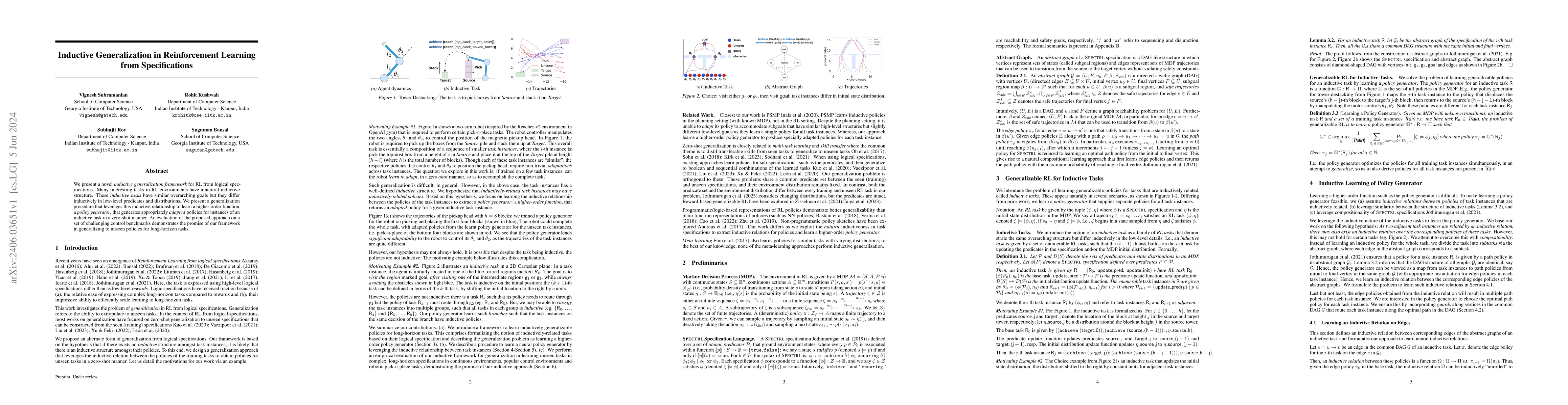 Thumbnail for Inductive Generalization in Reinforcement Learning from Specifications