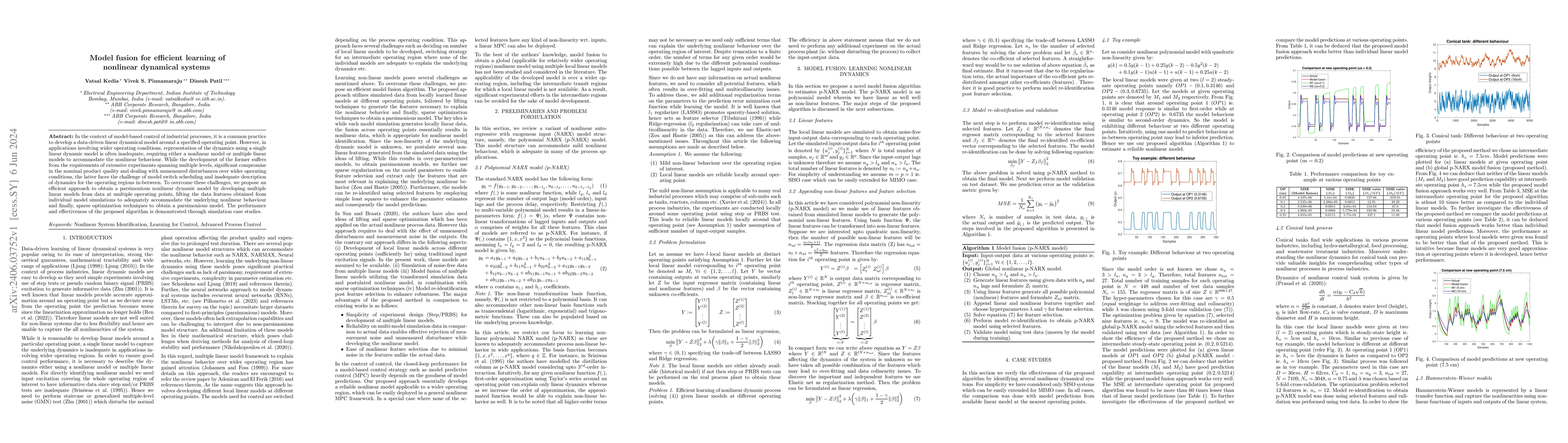 Thumbnail for Model fusion for efficient learning of nonlinear dynamical systems