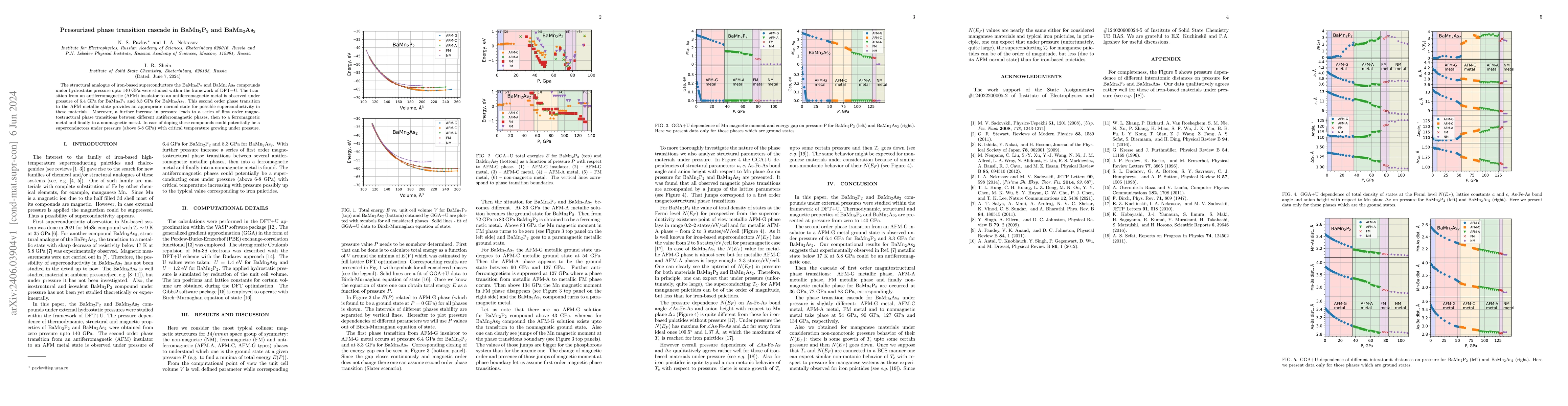 Thumbnail for Pressurized phase transition cascade in BaMn$_2$P$_2$ and BaMn$_2$As$_2$
