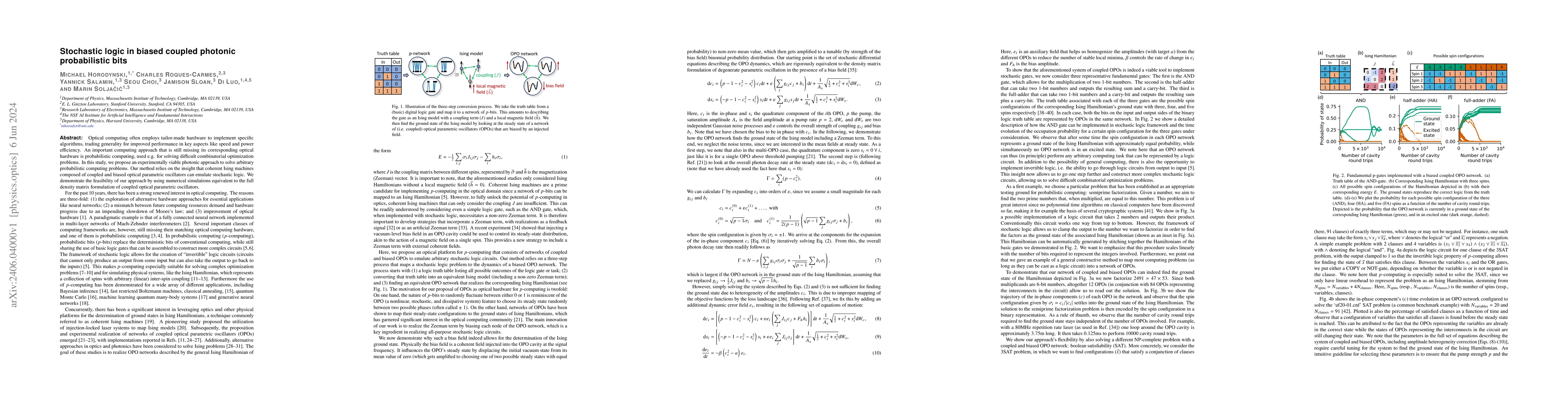 Thumbnail for Stochastic logic in biased coupled photonic probabilistic bits