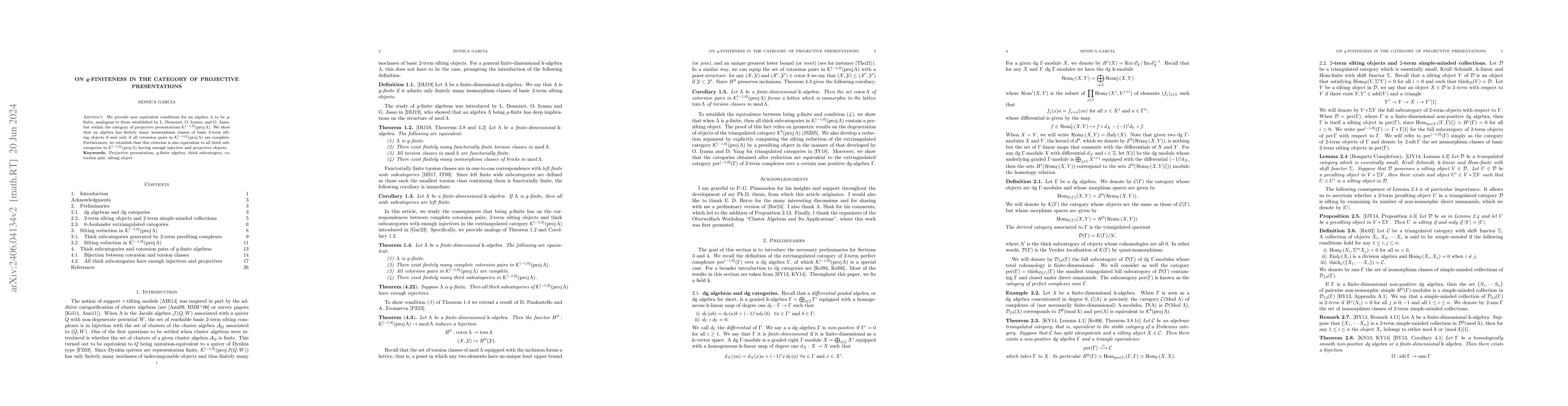 Thumbnail for On $g$-finiteness in the category of projective presentations