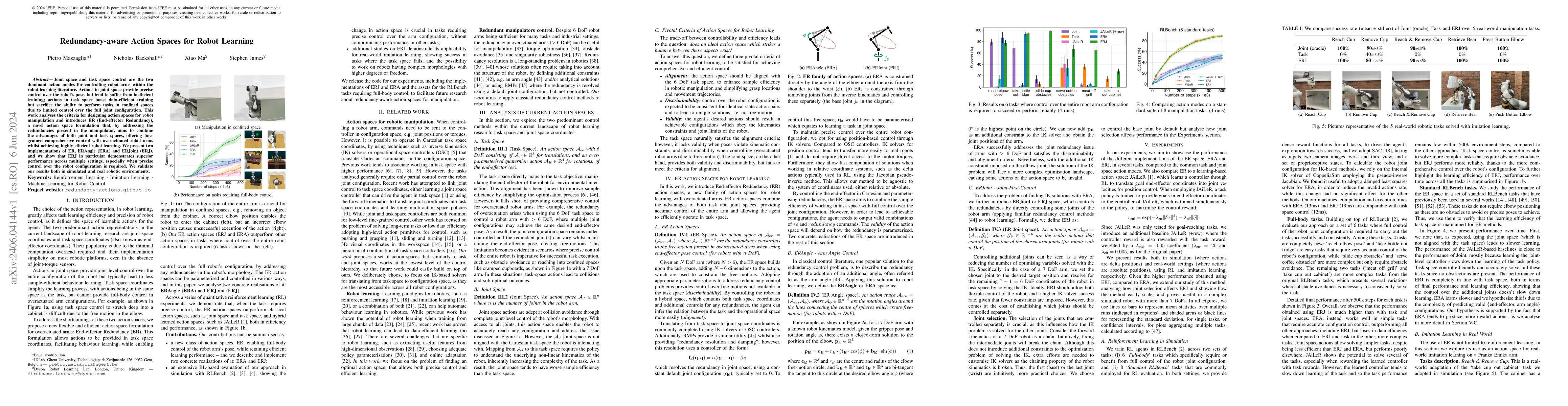 Thumbnail for Redundancy-aware Action Spaces for Robot Learning