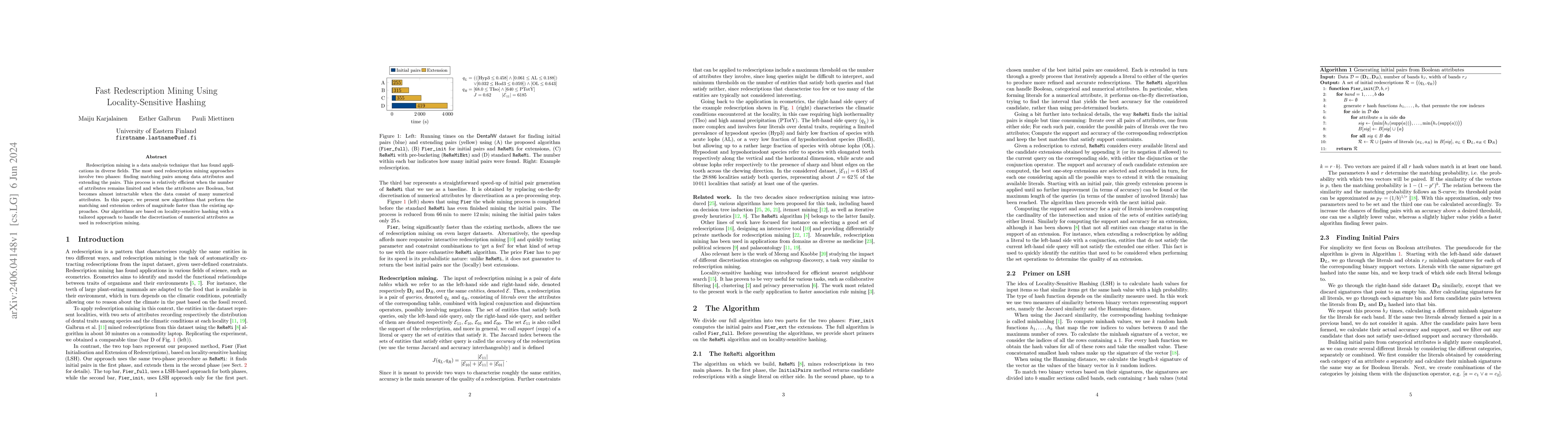 Thumbnail for Fast Redescription Mining Using Locality-Sensitive Hashing