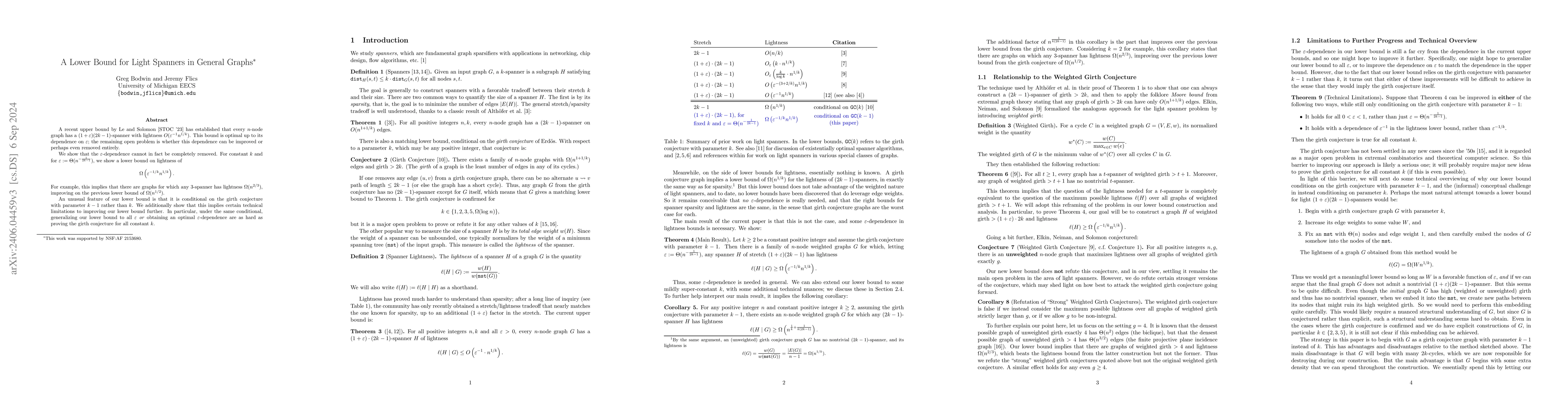 Thumbnail for A Lower Bound for Light Spanners in General Graphs