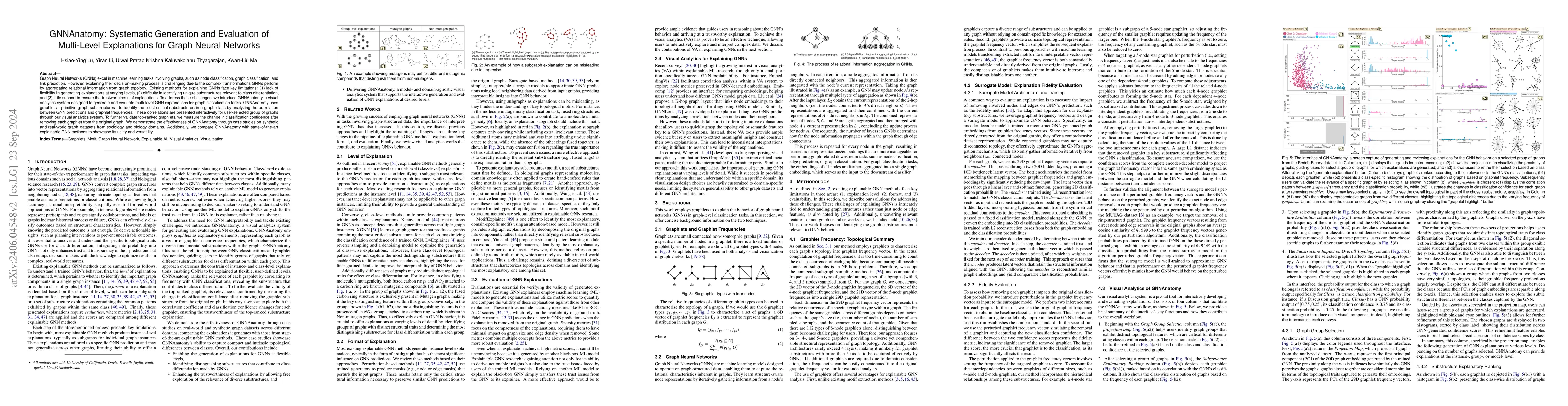 Thumbnail for GNNAnatomy: Systematic Generation and Evaluation of Multi-Level
  Explanations for Graph Neural Networks