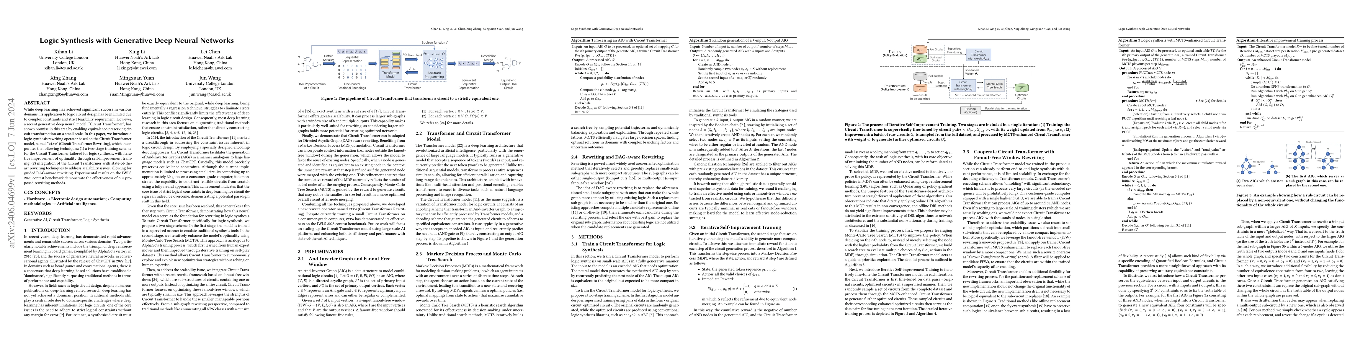 Thumbnail for Logic Synthesis with Generative Deep Neural Networks